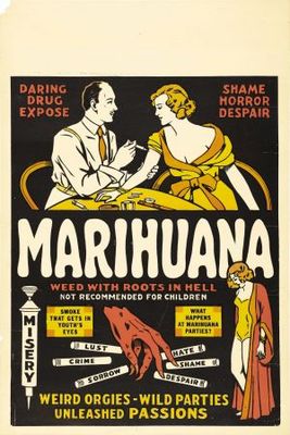 Marihuana movie poster (1936) Sweatshirt