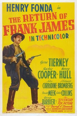 The Return of Frank James movie poster (1940) hoodie