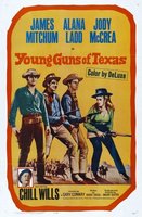 Young Guns of Texas movie poster (1962) t-shirt #MOV_b3780219