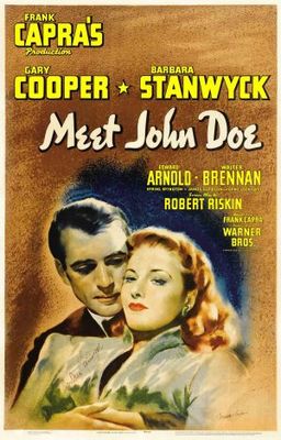 Meet John Doe movie poster (1941) hoodie