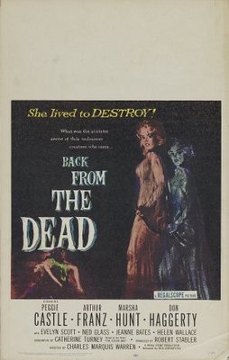 Back from the Dead movie poster (1957) Mouse Pad MOV_b39def09