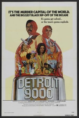 Detroit 9000 movie poster (1973) calendar