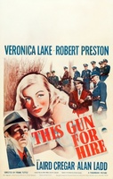 This Gun for Hire movie poster (1942) Sweatshirt #766551
