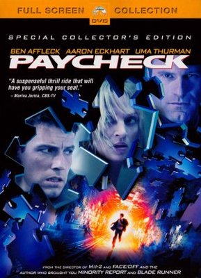 Paycheck movie poster (2003) Mouse Pad MOV_b3ae8a54