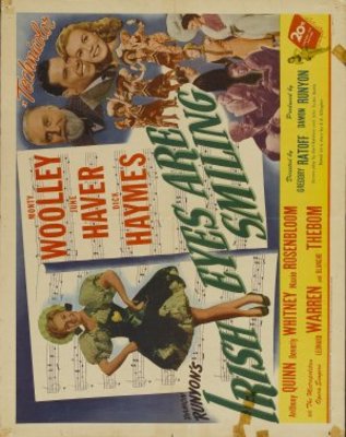 Irish Eyes Are Smiling movie poster (1944) mouse pad