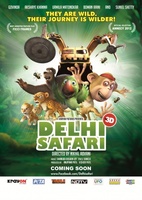Delhi Safari movie poster (2011) Longsleeve T-shirt #1204417