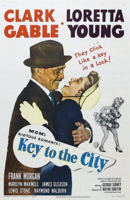 Key to the City movie poster (1950) poster