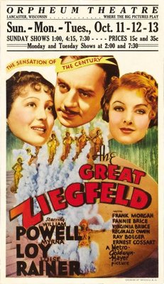 The Great Ziegfeld movie poster (1936) mouse pad