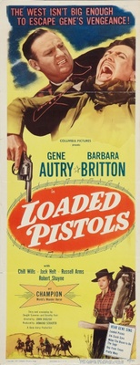 Loaded Pistols movie poster (1948) tote bag