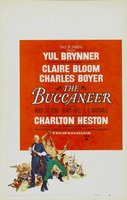 The Buccaneer movie poster (1958) t-shirt #MOV_b55b8636