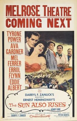 The Sun Also Rises movie poster (1957) poster
