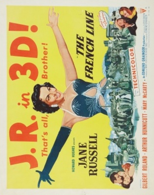The French Line movie poster (1953) mouse pad
