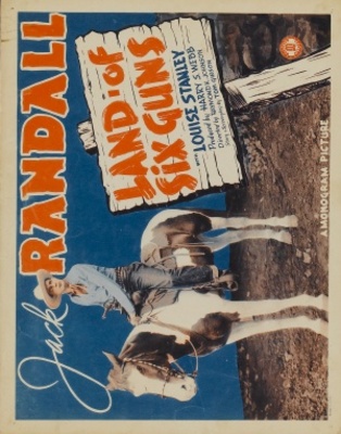 Land of the Six Guns movie poster (1940) poster