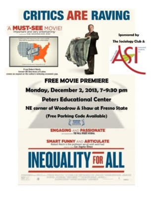 Inequality for All movie poster (2013) mug