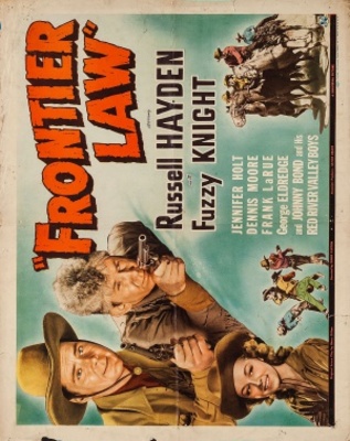 Frontier Law movie poster (1943) Poster MOV_b5d465a1