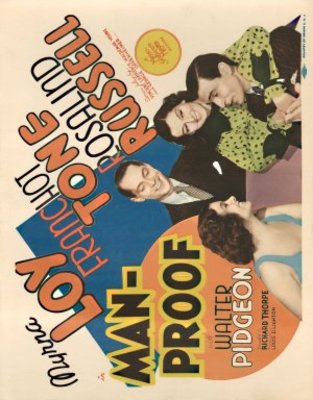 Man-Proof movie poster (1938) hoodie