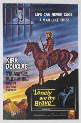 Lonely Are the Brave movie poster (1962) Poster MOV_b60908db