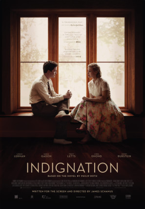 Indignation movie poster (2016) calendar