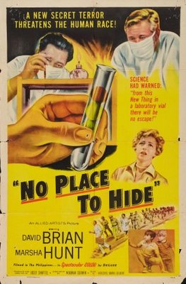 No Place to Hide movie poster (1956) calendar