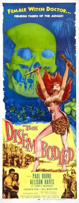 The Disembodied movie poster (1957) mouse pad