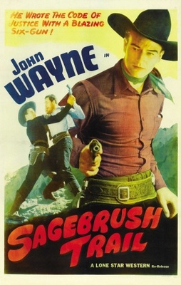 Sagebrush Trail movie poster (1933) tote bag