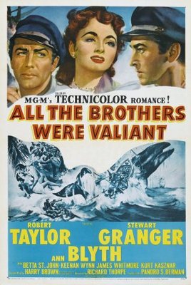 All the Brothers Were Valiant movie poster (1953) Sweatshirt