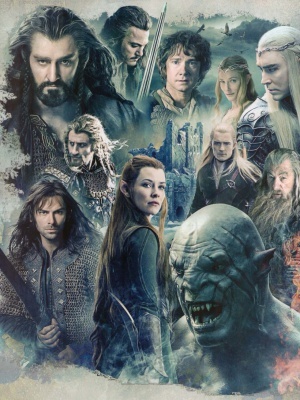 The Hobbit: The Battle of the Five Armies movie poster (2014) Poster MOV_b6d220fd
