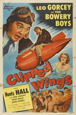 Clipped Wings movie poster (1953) tote bag
