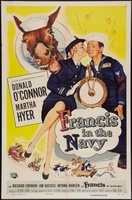 Francis in the Navy movie poster (1955) Longsleeve T-shirt #1072177