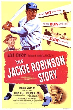 The Jackie Robinson Story movie poster (1950) poster