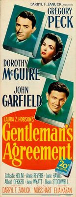 Gentleman's Agreement movie poster (1947) Sweatshirt