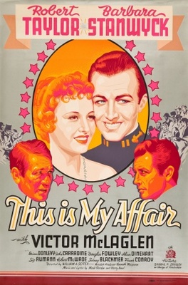 This Is My Affair movie poster (1937) mug