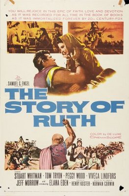 The Story of Ruth movie poster (1960) tote bag