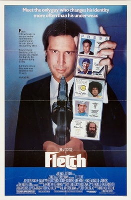 Fletch movie poster (1985) tote bag