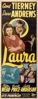 Laura movie poster (1944) Sweatshirt #644305