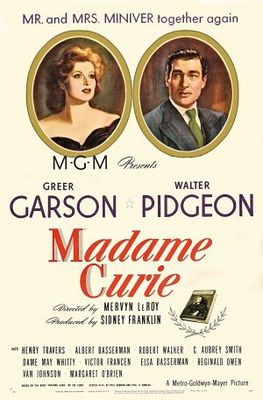 Madame Curie movie poster (1943) poster