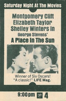 A Place in the Sun movie poster (1951) Poster MOV_b81de0b0