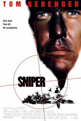 Sniper movie poster (1993) Sweatshirt