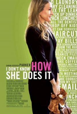 I Don't Know How She Does It movie poster (2011) Longsleeve T-shirt