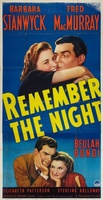 Remember the Night movie poster (1940) Sweatshirt #728476