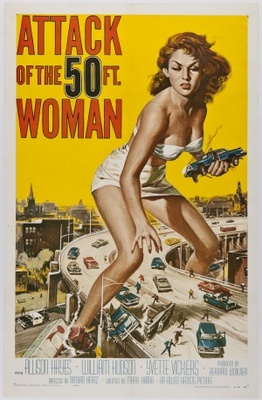 Attack of the 50 Foot Woman movie poster (1958) Poster MOV_b8b9505a