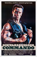 Commando movie poster (1985) t-shirt #MOV_b8caa132