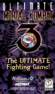 Ultimate Mortal Kombat 3 movie poster (1995) calendar