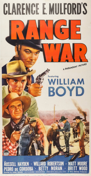 Range War movie poster (1939) Poster MOV_b8p8ysdi