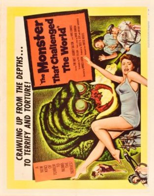 The Monster That Challenged the World movie poster (1957) hoodie