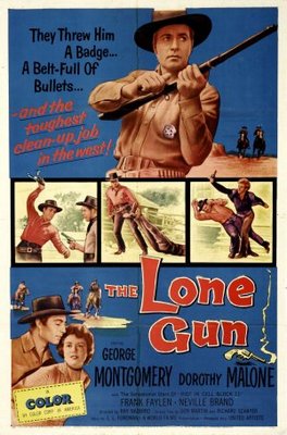 The Lone Gun movie poster (1954) Mouse Pad MOV_b914f178