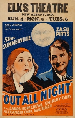 Out All Night movie poster (1933) Poster MOV_b92e94d3