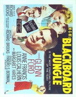 Blackboard Jungle movie poster (1955) t-shirt #MOV_b9415216