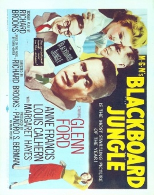 Blackboard Jungle movie poster (1955) tote bag