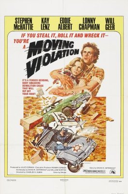 Moving Violation movie poster (1976) hoodie